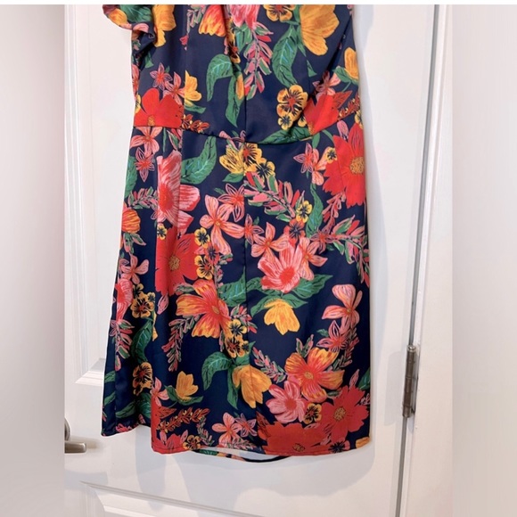 Large floral anthropology dress - Picture 5 of 8